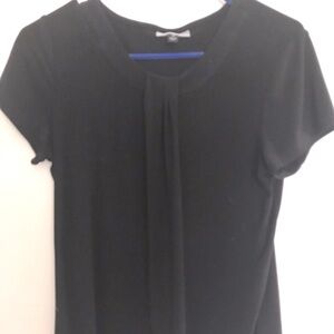 Size small short sleeve black top.